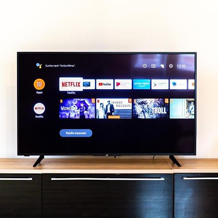 Moderne Dachgeschosswohnung - Parkplatz - Netflix Coburg Exteriör bild